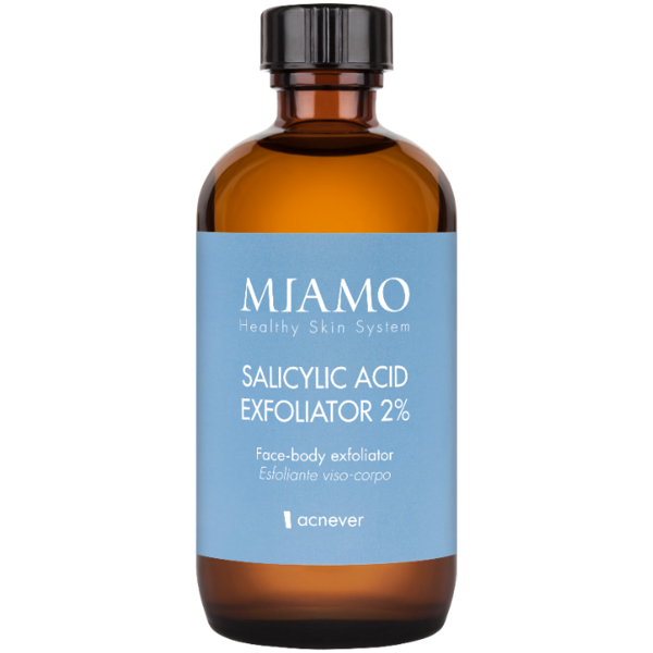 miamo acnever salicylic acid exfoliator 2% 120 ml