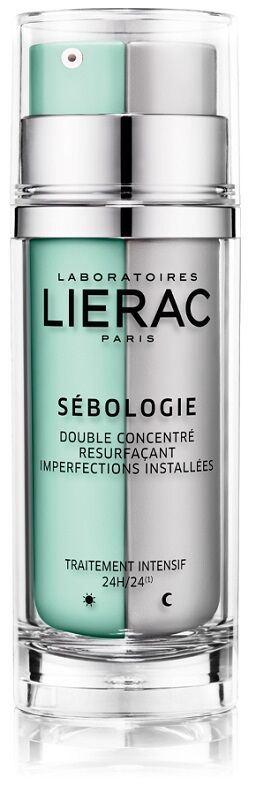 lierac sebologie doppio concentrato anti imperfezioni giorno-notte viso 15+15 ml