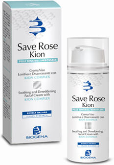 biogena save rose kion crema viso lenitiva disarrossante 50 ml