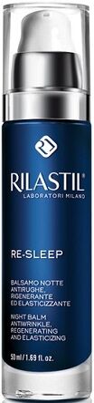 rilastil re-sleep balsamo notte viso antirughe elasticizzante 50 ml