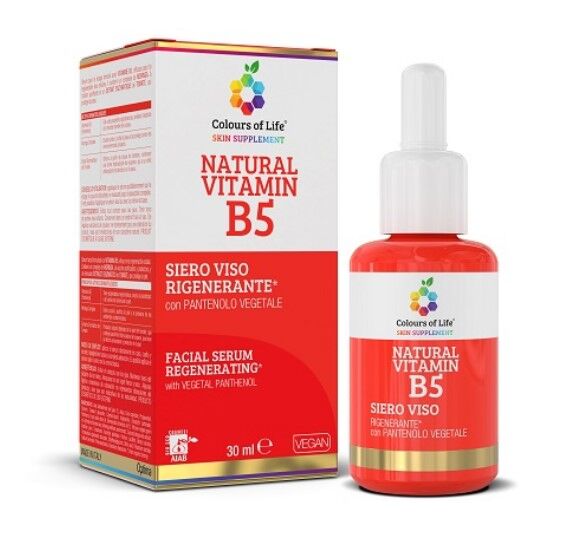 colours of life natural vitamina b5 siero viso 30 ml