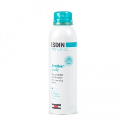 isdin acniben body spray antiacne corpo pelle grassa 151,5 ml