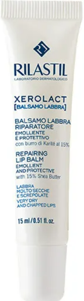 rilastil xerolact balsamo labbra 15 ml