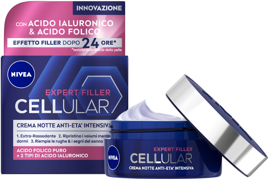 Nivea Cellular Expert Filler Anti-Età Crema Notte