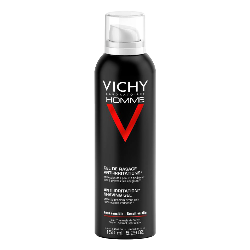 Vichy Homme Gel Da Barba Anti-irritazioni Pelle Sensibile 150 ml