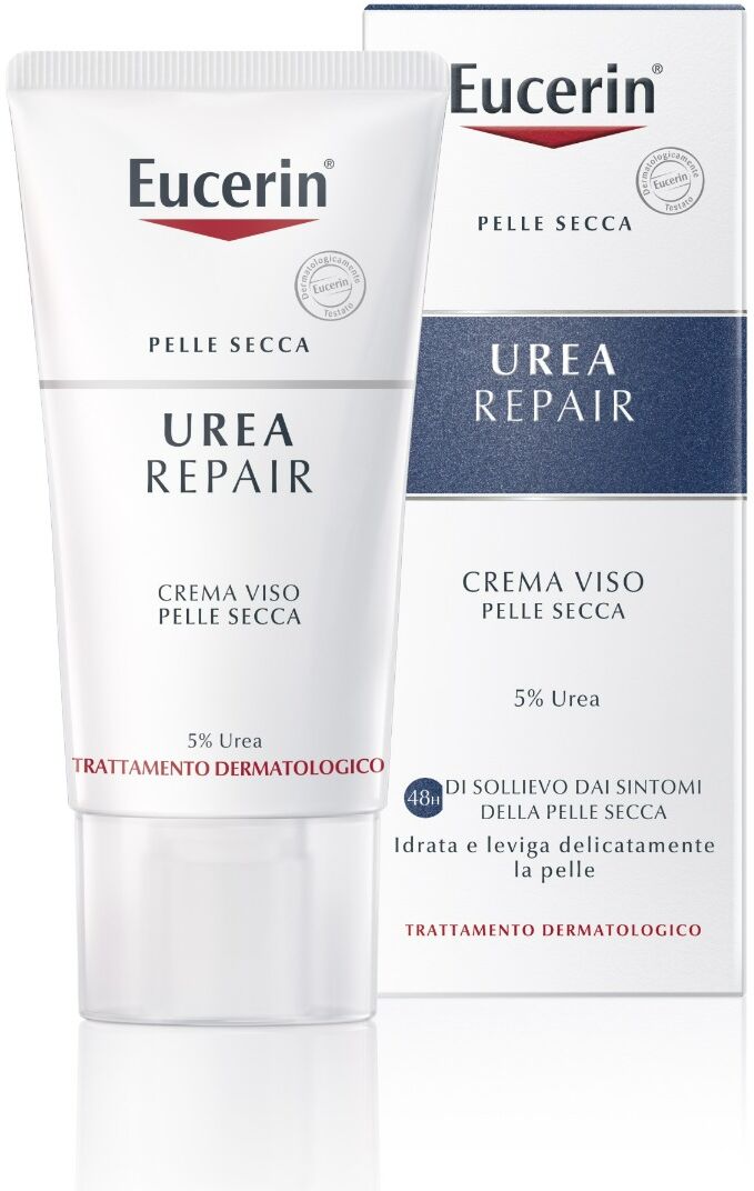 Eucerin Urea Repair Crema Levigante Viso 50 ml