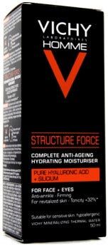 Vichy Homme Structure Force Crema Viso Uomo Idratante 50 ml