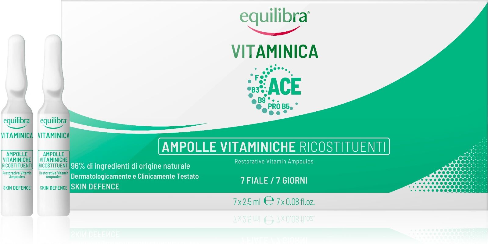 Equilibra Viso Ampolle Vitaminiche Ricostituenti 7x2,5 Ml