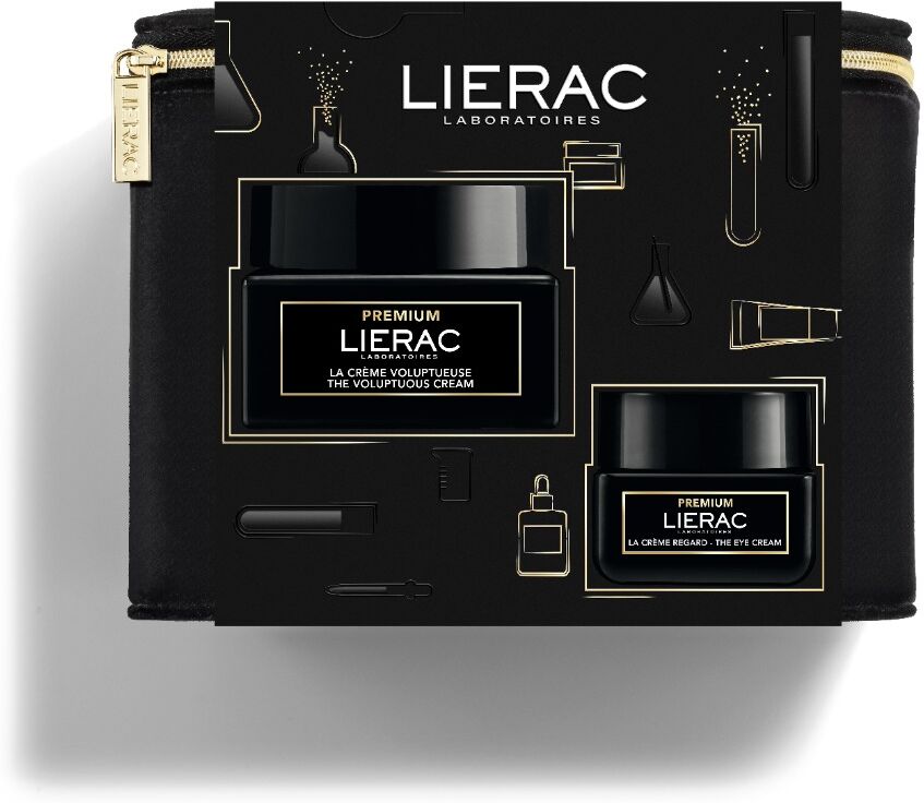 Lierac Premium Crema Voluptueuse + Crema Contorno Occhi + Deluxe Trousse