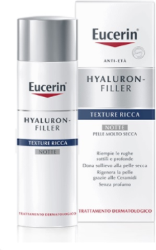 Eucerin Hyaluron Filler Notte Crema Ricca 50 ml