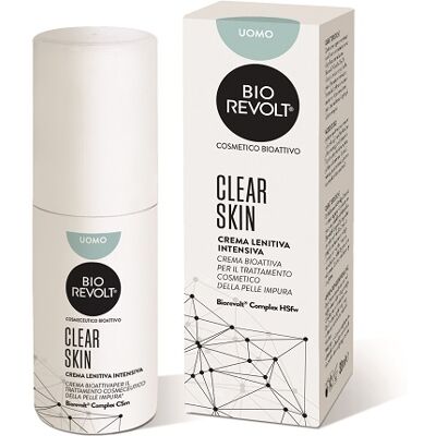 Biorevolt Ag Clear Skin Uomo - Crema Viso per Pelle Impura Biorevolt Ag Clear Skin Uomo - Crema Viso per Pelle Impura