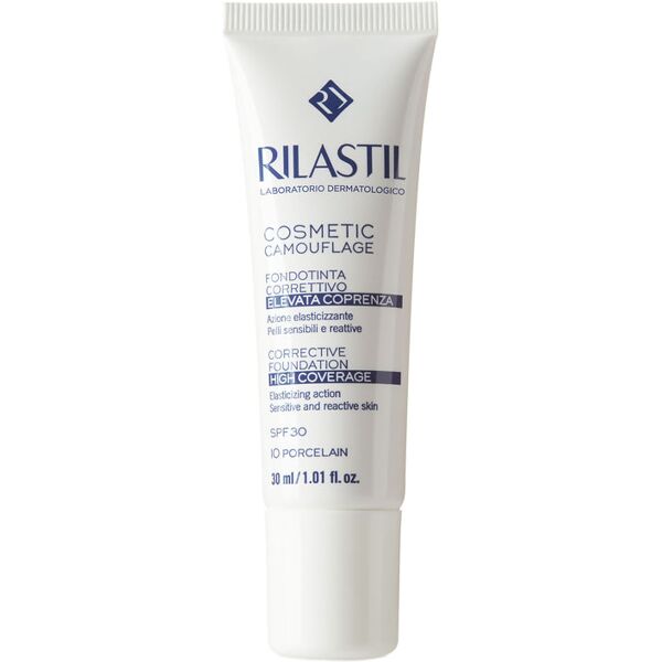 rilastil cosmetic camouflage fondotinta correttivo 10 porcelain 30 ml