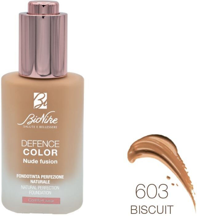 Bionike Defence Color Nude Fusion Fondotinta Liquido 603 Biscuit 30 ml