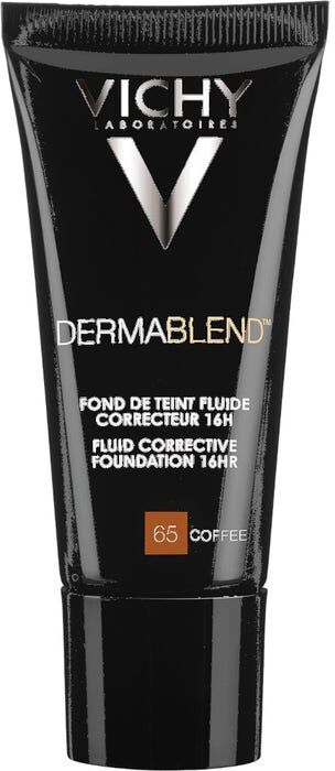 Vichy Dermablend Fondotinta Correttore 65 Coffee 30 ml