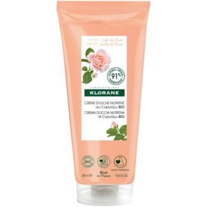 Klorane Crema Doccia Distensivo Latte di Rosa 200 ml