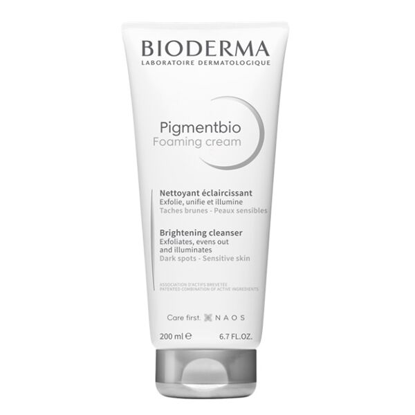 bioderma pigmentbio foaming creme crema detergente ed esfoliante viso e corpo 20