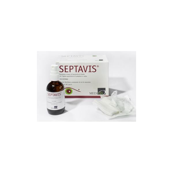 septavis soluzione sterile pulizia oculare 50 ml + 50 garze tnt sterili