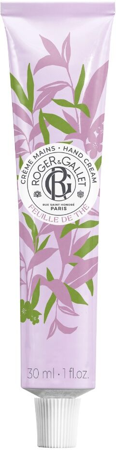 roger & gallet r&g feuille de thé creme mains 30 ml