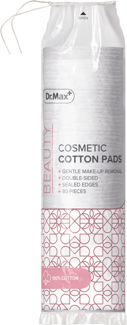 Dr.Max Cosmetic Cotton Pads 80 Pezzi