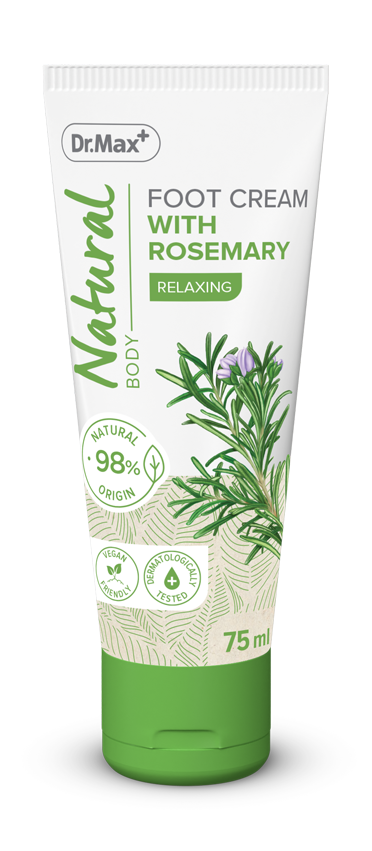 Dr.Max Natural Foot Cream with Rosmary 75 ml
