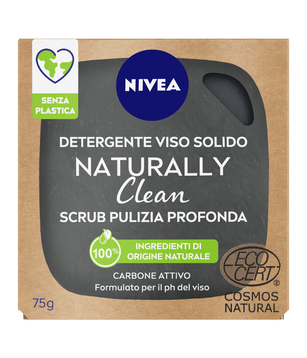 Nivea Naturally Clean Scrub Solido