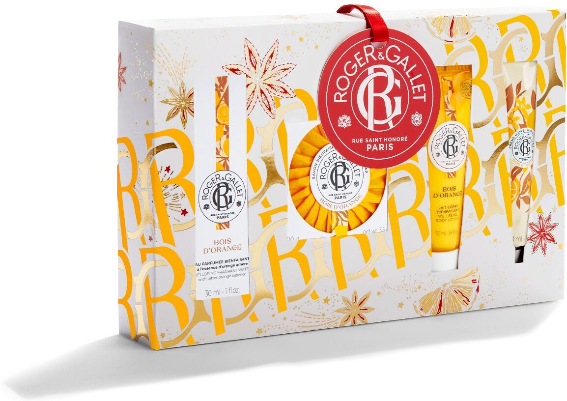 Roger & Gallet Set Noel 2023 Ritual set Bois D'Orange