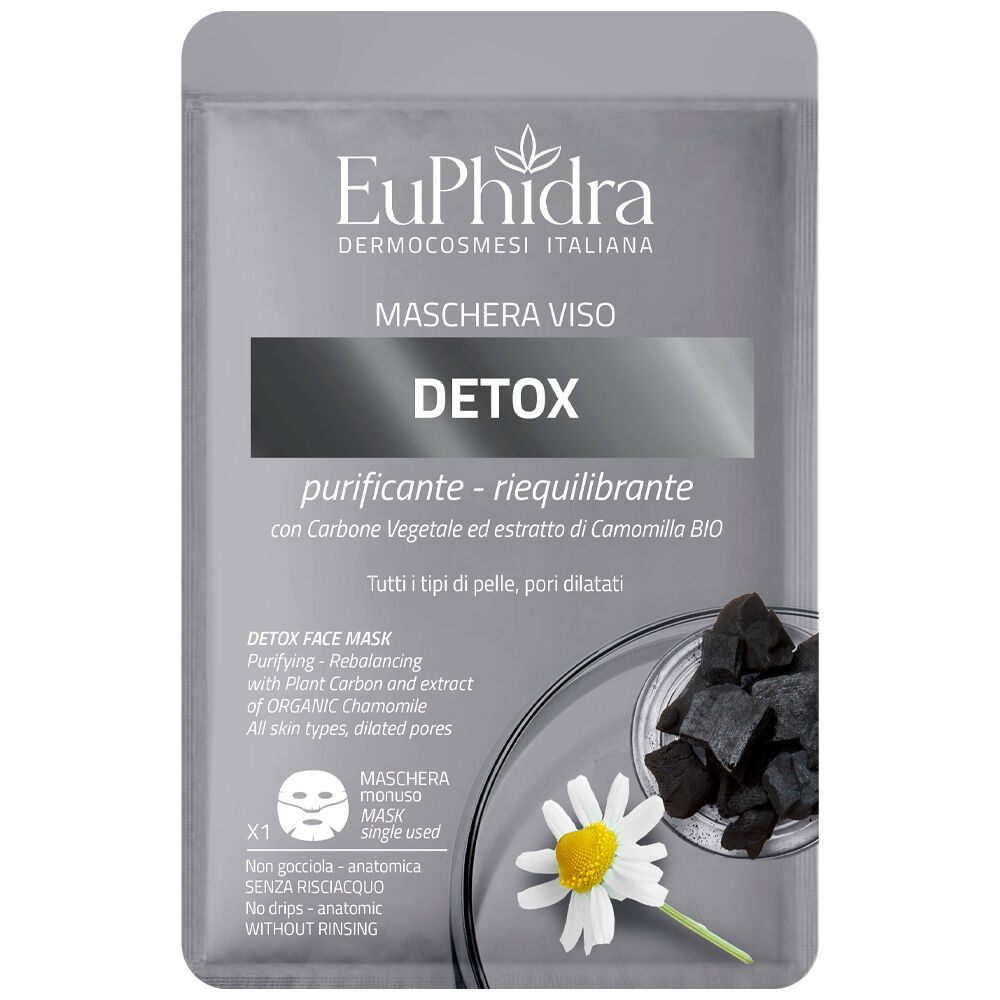 Euphidra Maschera Viso Detox 1 Pezzo