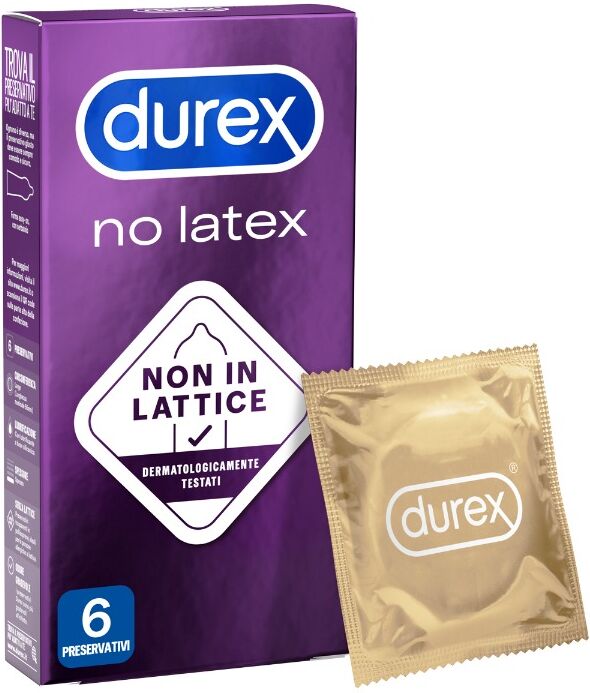 Durex No Latex Profilattici 6 Pezzi