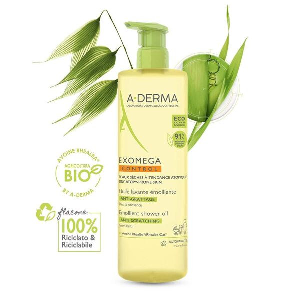 aderma a-derma exomega control olio lavante 750 ml