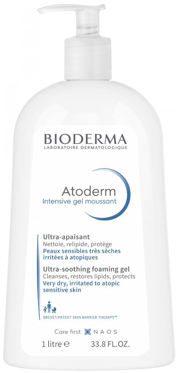 bioderma atoderm intensive gel moussant 500 ml