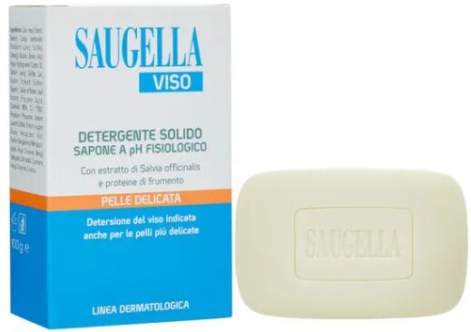 Saugella Viso Detergente Solido pH Fisiologico 100 g