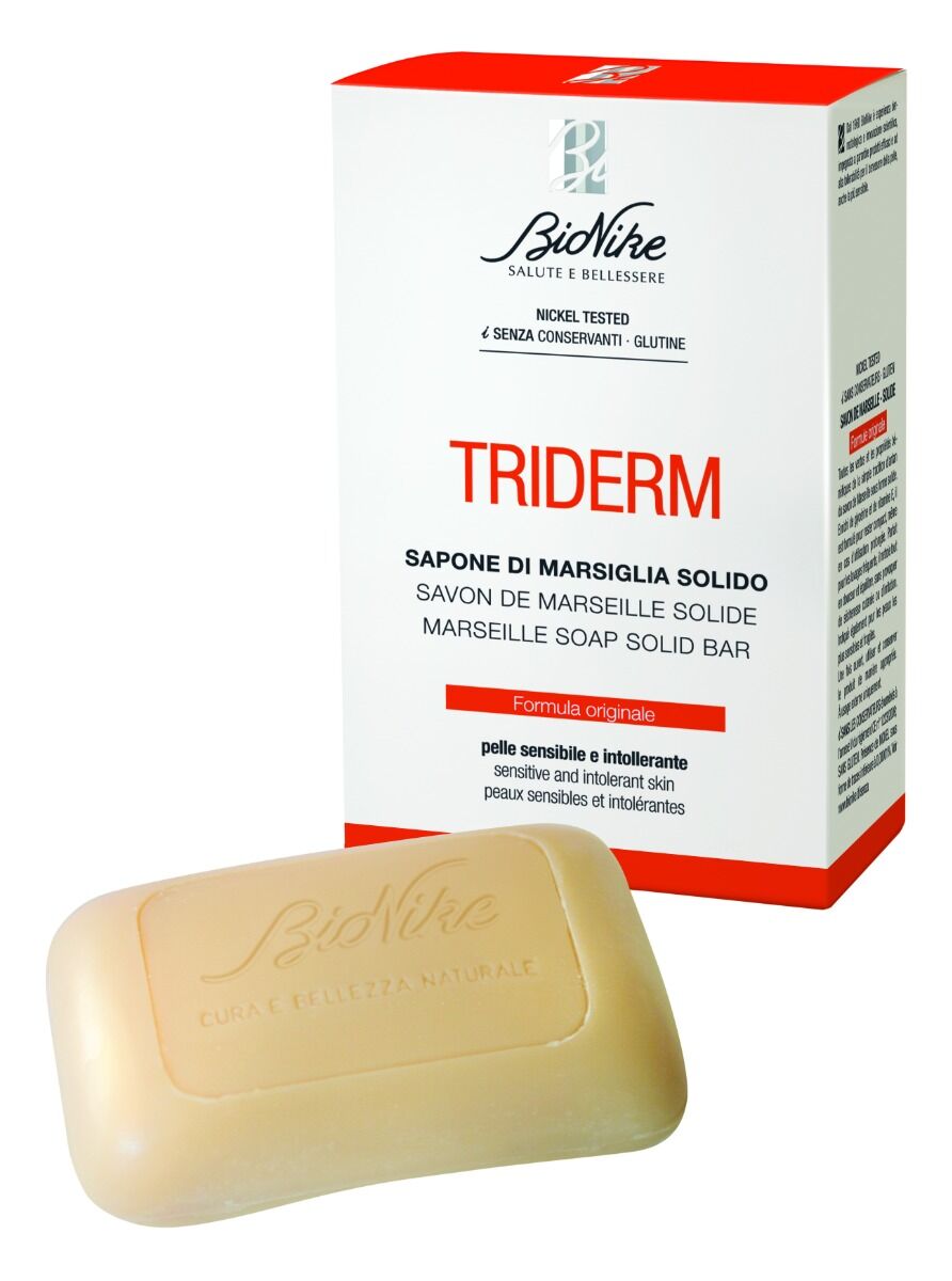 Bionike Triderm Sapone Di Marsiglia Solido Saponetta 100 g