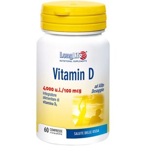 Long Life Longlife Vitamin D4000Ui 60 Compresse