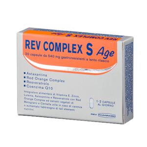Rev Complex S Age Integratore 20 Capsule
