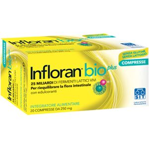 Sit Infloran Bio Plus Integratore 20 Compresse