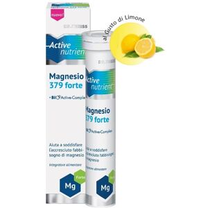 Dr Theiss Dr. Theiss Active Nutrient Magnesio 379 Forte Integratore di Sali MInerali 20 Co