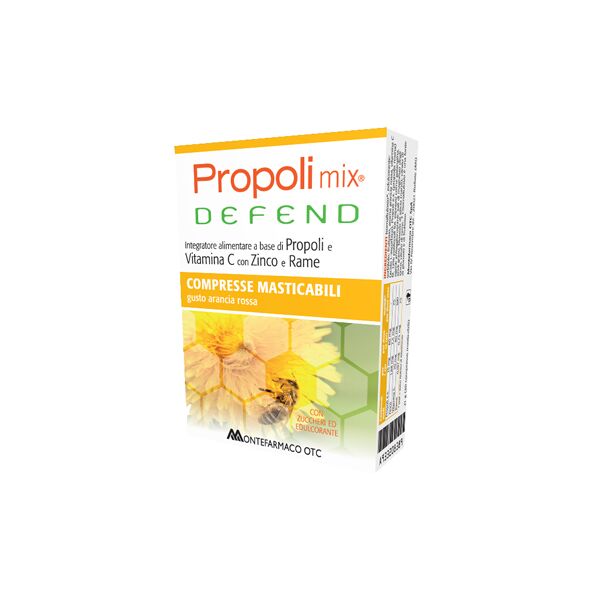 propoli mix defend integratore sistema immunitario 30 compresse masticabili