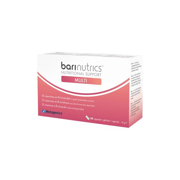 metagenics barinutrics multi capsule con vitamine e minerali 60 capsule