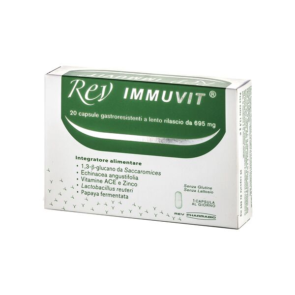 rev immuvit integratore immunostimolante 20 compresse