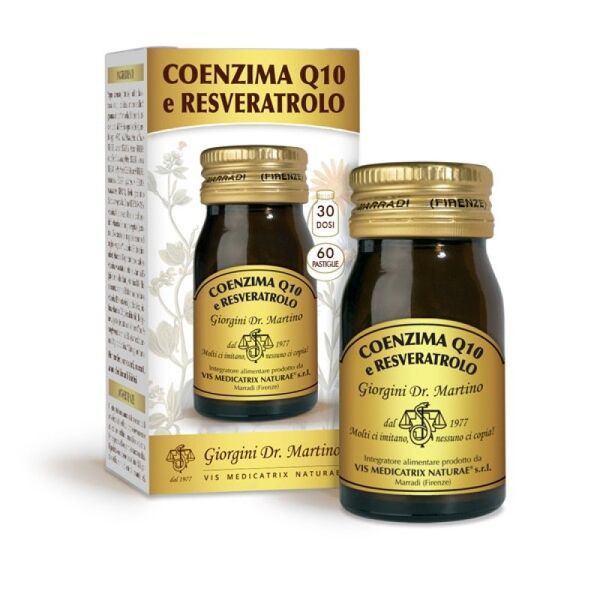 giorgini coenzima q10+resveratrolo 60 pastiglie