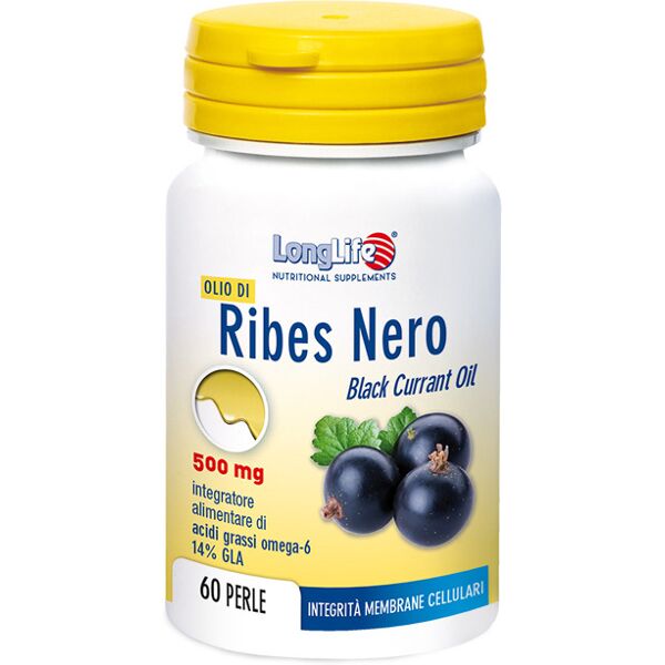 long life longlife olio di ribes nero 60 perle