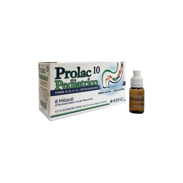 hering prolac 10 pediatrico fermenti lattici 10 flaconcini