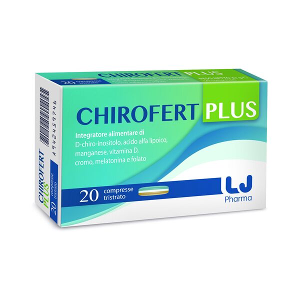 lj pharma chirofert plus integratore 20 compresse