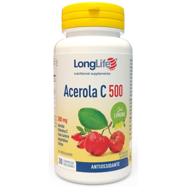 long life longlife acerola c500 limone