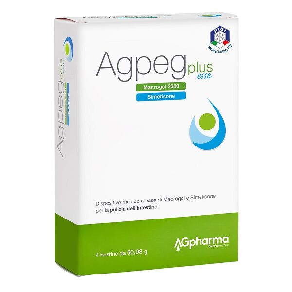 ag pharma agpeg plus esse integratore lassativo 4 bustine