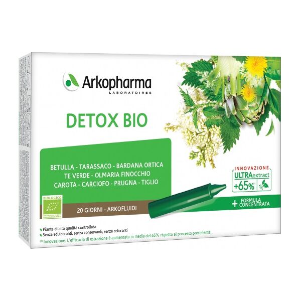 arkopharma detox bio 20 flaconcini