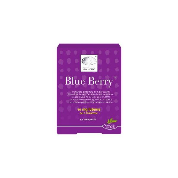 new nordic blue berry integratore funzione visiva 120 compresse