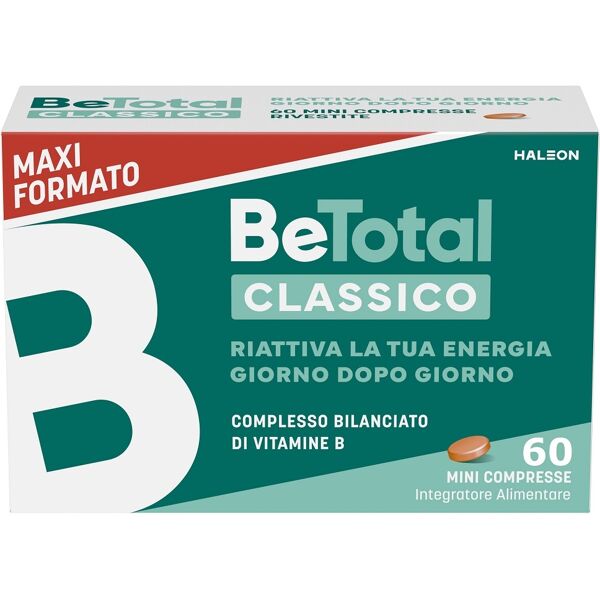 be-total integratore alimentare complesso bilanciato di vitamine b 60 compresse