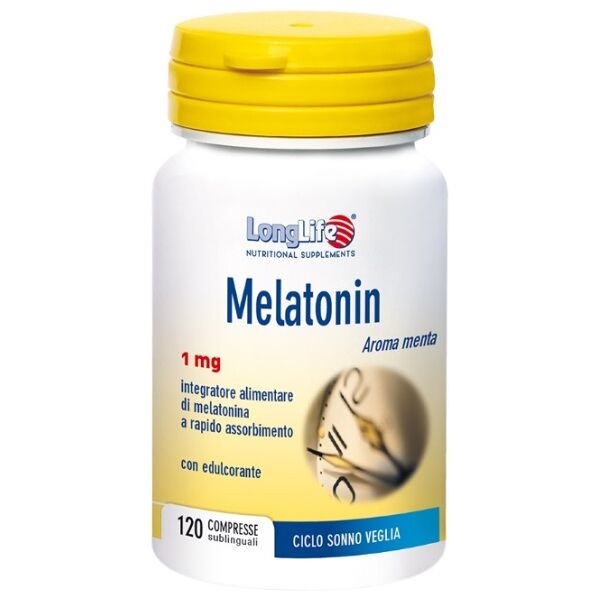 long life longlife melatonin 120 compresse