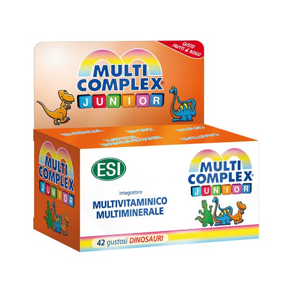 esi multicomplex junior integratore vitamine e sali minerali 42 dinosauri mastic